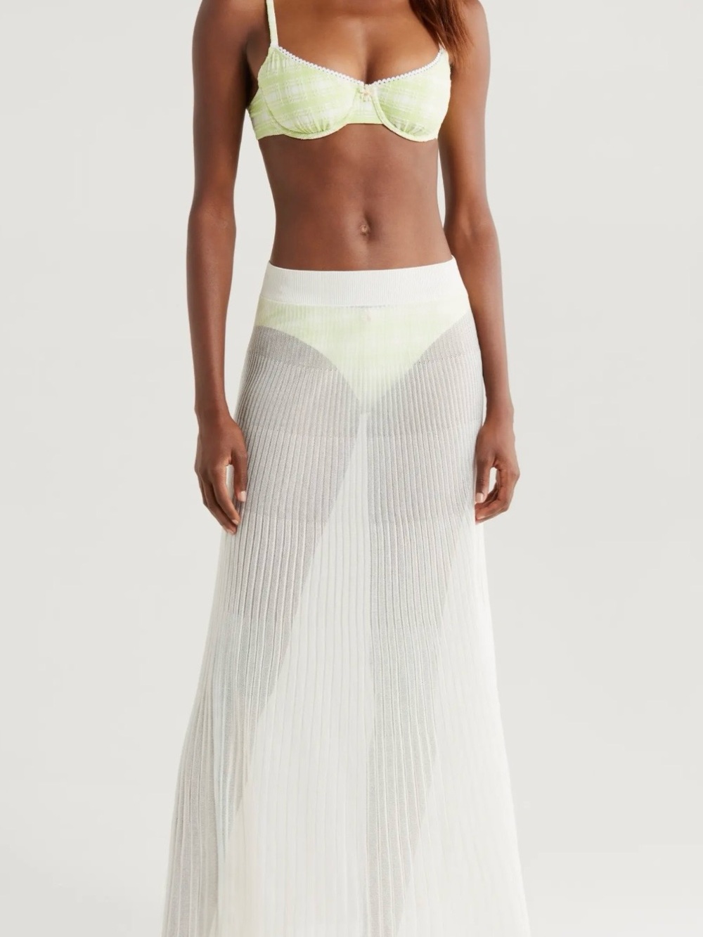 SOLID and STRIPED | Theresa Skirt | Brule | NWT M